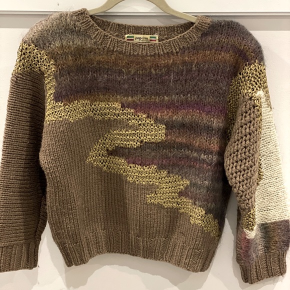 Vintage Sweater with Shoulder Pads - Picture 1 of 3